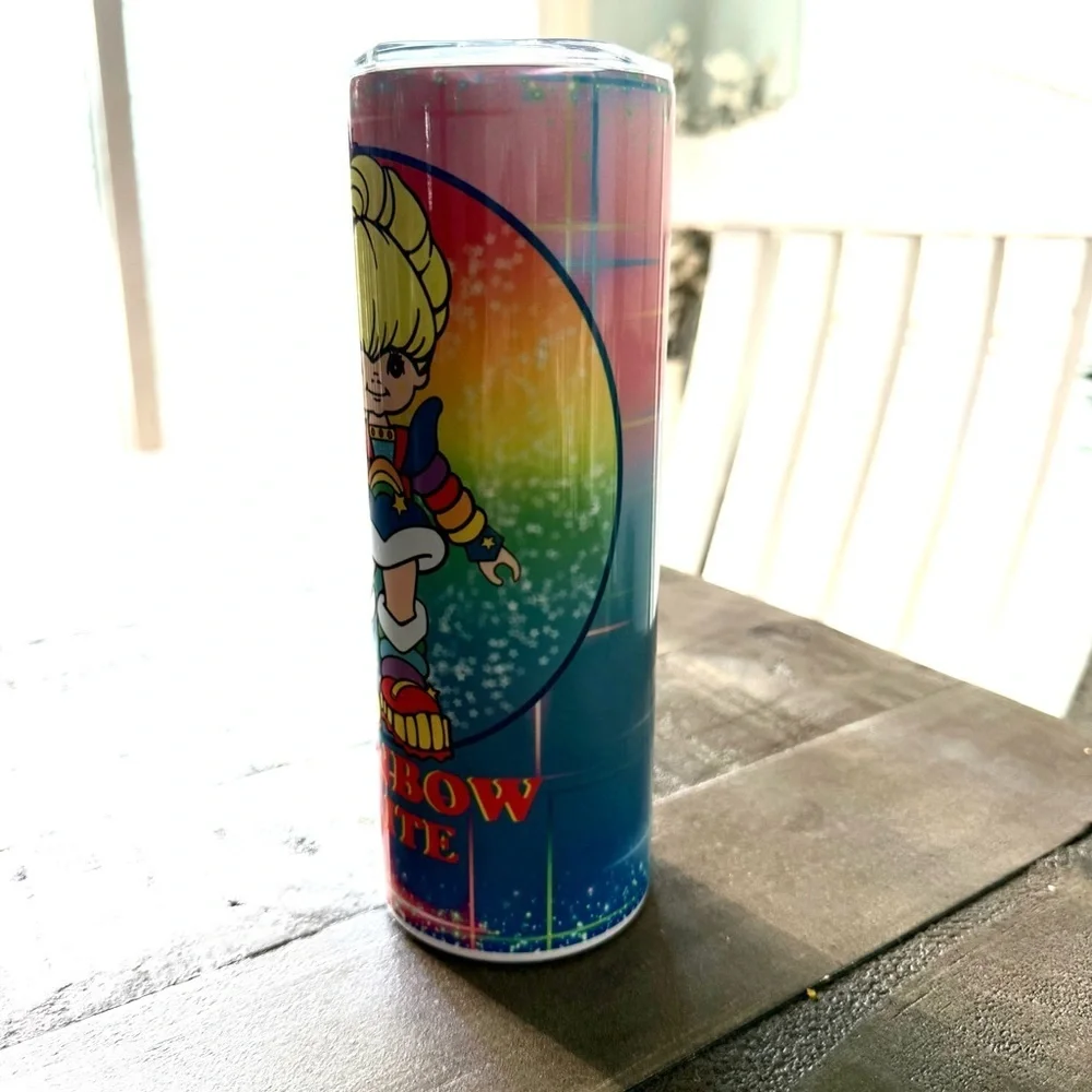 Rainbow Brite Colorful Drinkware Tumbler